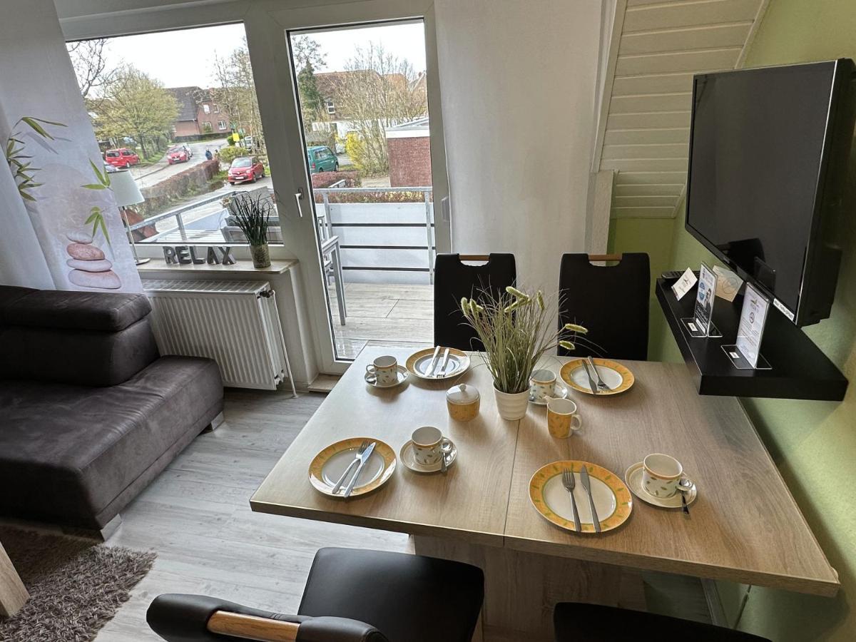 Ferienwohnung Sandfloh Norddeich Esterno foto